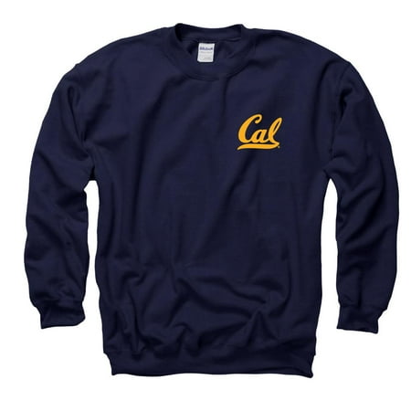- UC Berkeley Cal Left chest Men's Sweatshirt-Navy