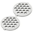 thumbnail image 1 of Meat Grinder Plate,2Pcs Electric Mincer Blade Meat Grinder Blade Food Grinding Blade Extended Durability, 1 of 14