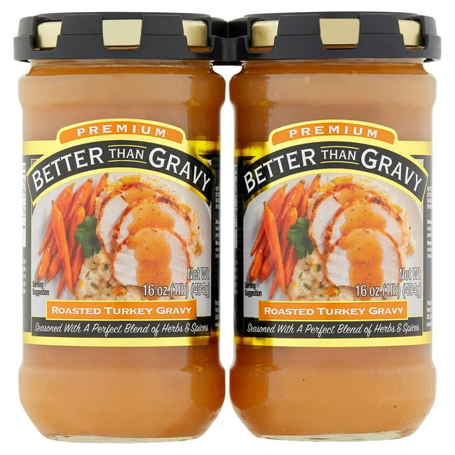 Better Than Gravy Premium Roasted Turkey Gravy, 16 oz., 2 pk.