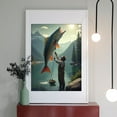 thumbnail image 2 of Diamond Art Kit for Adults, Abstract Fishing Fish Print No.25 Diamond Painting for Adults Beginners, 5D DIY Diamond Art Painting Kits, Colorful Diamond Painting Craft for Home Decor 12x16, 2 of 7