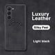 thumbnail image 2 of Luxury Leather For Magsafe Charging Iron Ring Phone Case For Samsung Galaxy S23 S24 Ultra S22 S24 Plus S21 S23 FE Cover, 2 of 5