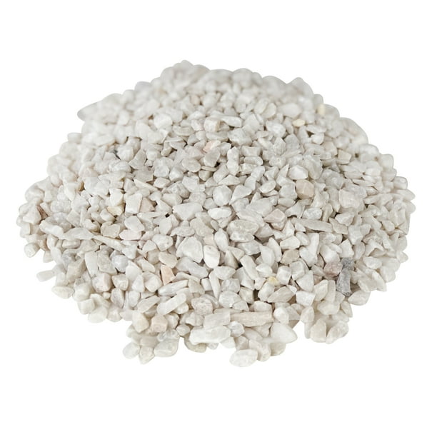 Rainforest White Washed Gravel 20 lb bag 0.25 cu. FT - Walmart.com