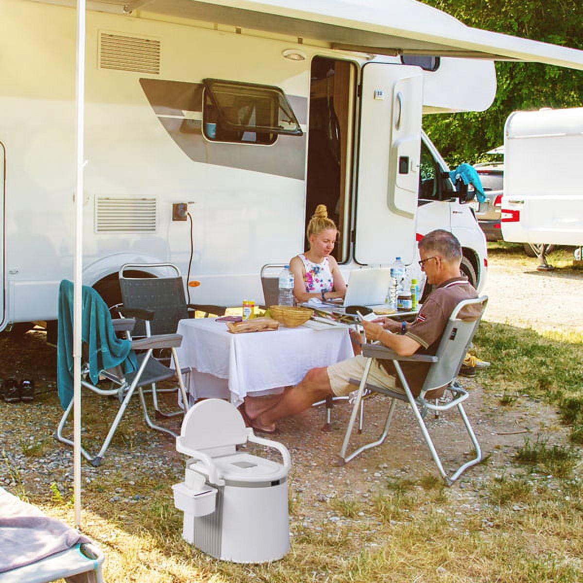 KASOI 6-8 gallon Portable Travel Toilet