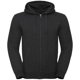 thumbnail image 1 of Russell - Sudadera con cremallera y capucha Authentic para chico hombre (Carbón Oscuro Jaspeado), 1 of 2