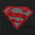 thumbnail image 2 of Superman T-Shirt Elephant Rose Shield Unisex Graphic Tee For Men & Women, 2 of 7