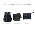 thumbnail image 3 of Pineapple Monochrome - Waterproof Wet Bag (For mealtime, on-the-go, and more!), 3 of 4