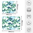 thumbnail image 2 of Ryvnso Mountain Print Dish Drying Mat for Kitchen Countertop 18x24 Large Dish Pad Drainer Rack Dish Sink Mats, 2 of 7