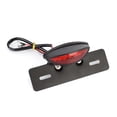 thumbnail image 4 of Brake Tail Light,Motorcycle Oval Retro LED License Plate Lamp Motorcycle LED Light Time-Tested Durability, 4 of 8