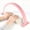 Pink, variant on LED Nail Lamp with Remote, 3-Color Dimmable USB Half Moon Light for Manicure Lash Tattoo, White/Pink