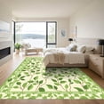 thumbnail image 3 of ODIKA 8'x10' Machine Washable Non-Slip Area Rug, Contemporary Green High Traffic Rug with Pad, Green, 1050461, 3 of 8
