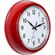 thumbnail image 1 of Retro Wall Clock 10 Inch Red Kitchen 50's Vintage Design Round Silent Non Ticking Battery Operated Quality Quartz Clock, 1 of 5