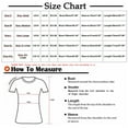 thumbnail image 2 of Vivianyo HD Women Top Clothes Plus Size Women's Crew-Neck Short Sleeve Print Tops Hide Belly Tunic Shirts Dressy Casual Flowy Blouse Flash Picks Yellow, 2 of 6
