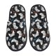 thumbnail image 1 of Fotbe Game Pantuflas Peludas para Mujer con Estampado, Zapatillas de Peluche, Zapatos de Invierno para Casa, Uso Interior y Exterior-Large, 1 of 8