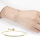 thumbnail image 2 of Pulsera para las mujeres deslizante de oro chapado en joyas de circonio clásico tenis elegante pulsera brillante pulseras, 2 of 6