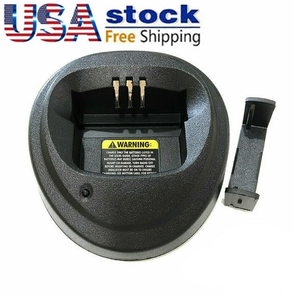 PMPN4173 Rapid  Battery Charger Base compatible with  PR400 CP200 CP200D CP200XLS CP150 XP140 CP140 CP180 EP450 DP1400 Radio