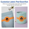 thumbnail image 4 of Avery Printable Wraparound Labels, Bright Orange, 2-3/8" x 8", 240ct, 4 of 11