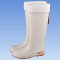 thumbnail image 2 of Xfvqtps Womens Rain Boots Waterproof Knee-Length Rubber Boots with Comfort Insole Plush Lined Casual Wear Garden Work Boots, 2 of 8