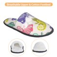 thumbnail image 3 of Balery Cute Chameleons Pantuflas de Casa de Felpa Silenciosas con Diseño Estampado, Zapatillas Cómodas Antideslizantes de Algodón para Interior-Medium, 3 of 8