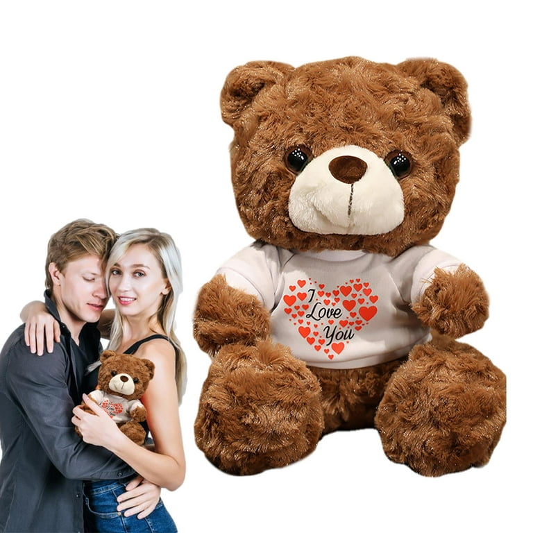 12 Pcs Bear Stuffed Animal Bear Plush Toys 9.84 Inch White Bear with Heart  Sweater Soft Cute Animals…See more 12 Pcs Bear Stuffed Animal Bear Plush