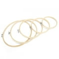 thumbnail image 3 of Cergrey Stitch Frame,5Pcs Round Embroidery Hoops Stitch Frame Loop Bamboo Hand Sewing Tools, Stitch Circle, 3 of 8