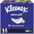 thumbnail image 1 of Kleenex Ultra Soft Facial Tissues 1 Cube Box 60 Tissues per Box 3-Ply Packaging May Vary, 1 of 4