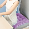 thumbnail image 4 of Fiudx Ofertas flash del día solo en línea Terciopelo de cristal en relieve, cojín grueso para asiento de sala de estar, Color sólido, para estudiantes, protección de glúteos, 4 of 6