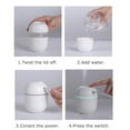 thumbnail image 6 of AZXY Humidifiers for Bedroom,Mini Humidifier for Car Plants Desktop Kids,Cool Mist Humidifiers for Home Large Room,Usb Small Travel Cute Humidifier Quiet Clearance, 6 of 7
