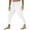 White, variant on Men's Casual Comfort Wear Leggings with Waist for Everyday Wear Gothic Style Slacks Versatile Men’s Bottoms Breathable and Black XXL