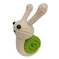 thumbnail image 6 of 2pcs Beginner Crochet DIY Craft Bundle Includes Yarn, Hook, Accessories Chick Snails, 6 of 8