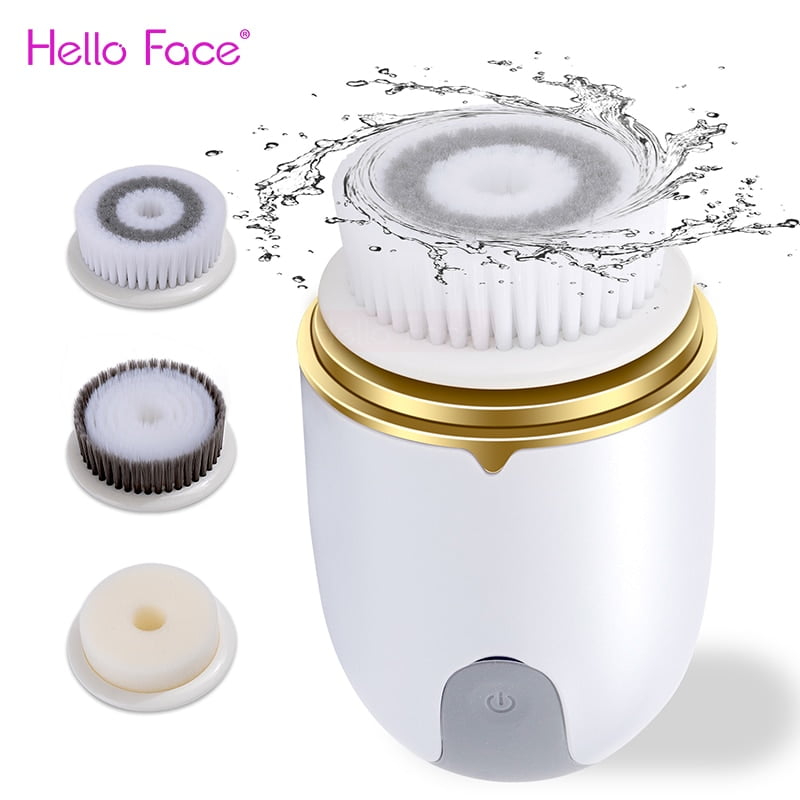 Hello Face ultrasonic Facial Cleanser Brush Electric Cleansing Face