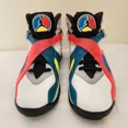 thumbnail image 3 of Ni-k-e Air Jordan Sneakers Men's 11 BQ7666-100 8 SP SE White Multicolor 2019 Retro, 3 of 6