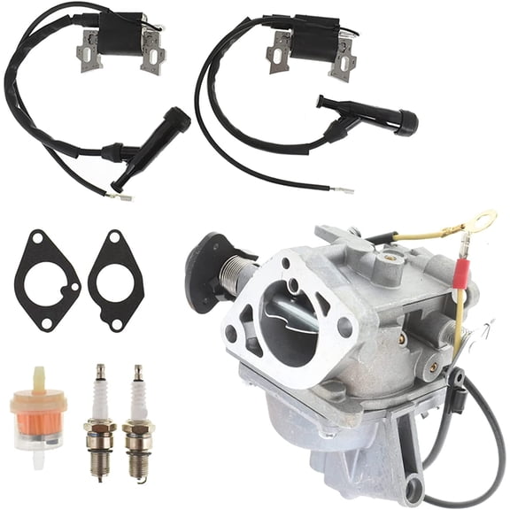 PET-U 16100-ZJ1-872 Carburetor Ignition Coil Replacement for Honda 16100-ZJ0-871 16100-ZJ0-872 GX610 GX620 18Hp 20Hp V-Twin Engines