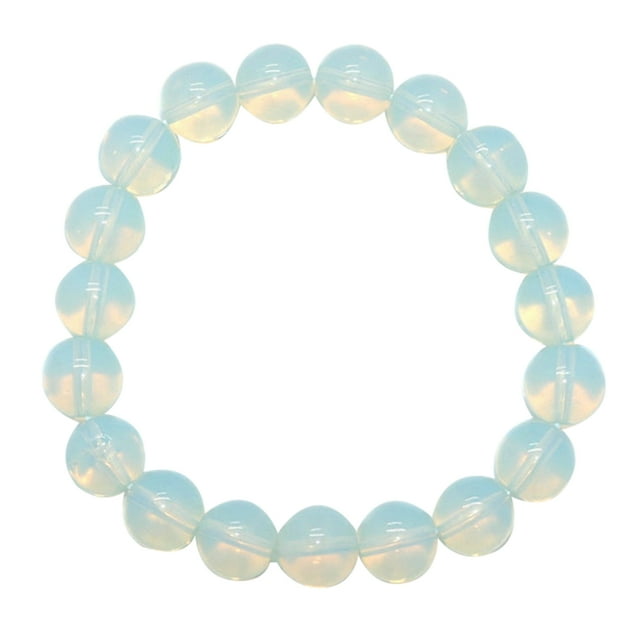 Fashion Natural Opal Bracelet Elastic Rope Jewelry Decor Women Wrist Rope Costume Dress Up Accessory