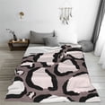 thumbnail image 2 of Cheetah Print Pattern Throw Blanket, Super Soft Anti-Pilling Flannel Bed Blankets, 60"x50", 2 of 8