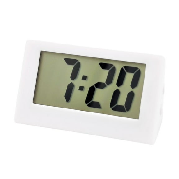 Mini Lcd Digital Table Dashboard Desk Electronic Clock For Desktop Home Office Silent Desk Time Display Clock
