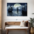 thumbnail image 3 of Elephant Stock Old Sailing Boat Wall Art - Horizontal Canvas Wall Art - Living Room Wall Decor - Nautical Canvas - Black And Purple Decor - 48" x 32", 3 of 8