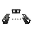 thumbnail image 2 of 3x under Desk Laptop Mount Brackets Stand Set Heavy Duty Laptop Holder Mount Black, 2 of 8