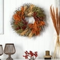 thumbnail image 4 of Nearly Natural Plastic Thanksgiving Artificial Autumn Wreath, 26" (Multicolor), 4 of 5