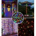 thumbnail image 2 of Perfect Holiday 100 LED Solar String Lights,Waterproof for Outdoor Home decor, Christmas, Parties, Garden - Multicolor, 2 of 5