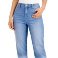 thumbnail image 2 of Style & Co Women's High Rise Straight Crop Jeans Blue Size 8Petite, 2 of 3