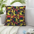 thumbnail image 6 of ZICANCN Geometric Colorful Graphic Decorative Throw Pillow Covers, Bed Couch Sofa Decorative Knit Pillow Covers for Living Room Farmhouse 16"x16", 6 of 8