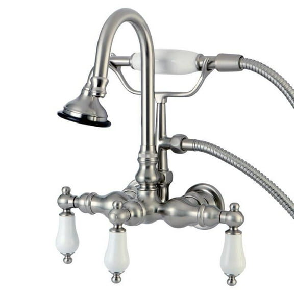Kingston Brass AE11T8 Wall Mount Clawfoot Tub Faucet AE11T8