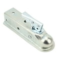 thumbnail image 2 of Straight Tongue Trailer Coupler, Trailer Hitch Ball Coupler Impact Resistant High Strength  For Trucks, 2 of 8