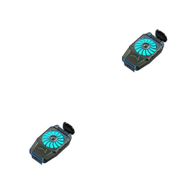 Seitruly Enfriador de teléfono móvil, ventilador de refrigeración con Clip para teléfono móvil, disipador de calor electrónico para juegos de alta Type1 NO1