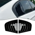 thumbnail image 1 of Yimiti 2Pcs Gloss Black Rear Side Glass Shutter Cover For Bmw 3 Series E90 For M3 2005-11, 1 of 9