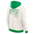 thumbnail image 3 of Men's Darius Rucker Collection by Fanatics  Cream Oakland Athletics Polar Fleece Full-Zip Hoodie, 3 of 6