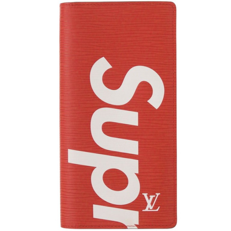 Pre-Owned Unused Louis Vuitton Supreme Collaboration Portefeuille 