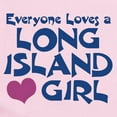 thumbnail image 2 of CafePress - Long Island Girl Infant Bodysuit - Baby Light Bodysuit, Size Newborn - 24 Months, 2 of 4