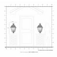 thumbnail image 2 of Livex Lighting Mansfield Outdoor Post Head in Bronze, 2 of 4