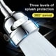 thumbnail image 2 of Injueey Grifo aireador extensor giratorio lavabo grifo rociador baño extensión rociador ahorro de agua Universal Juegos de accesorios de baño Medio, 2 of 6